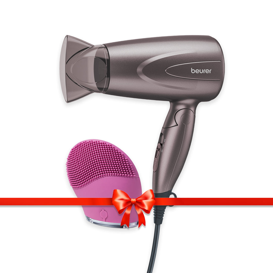 HC 17 Hair Dryer + FC 49 Facial Brush (free)*