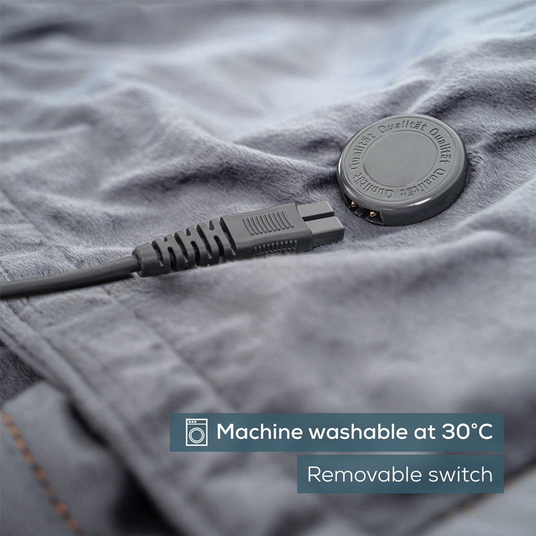 Washable electric blanket