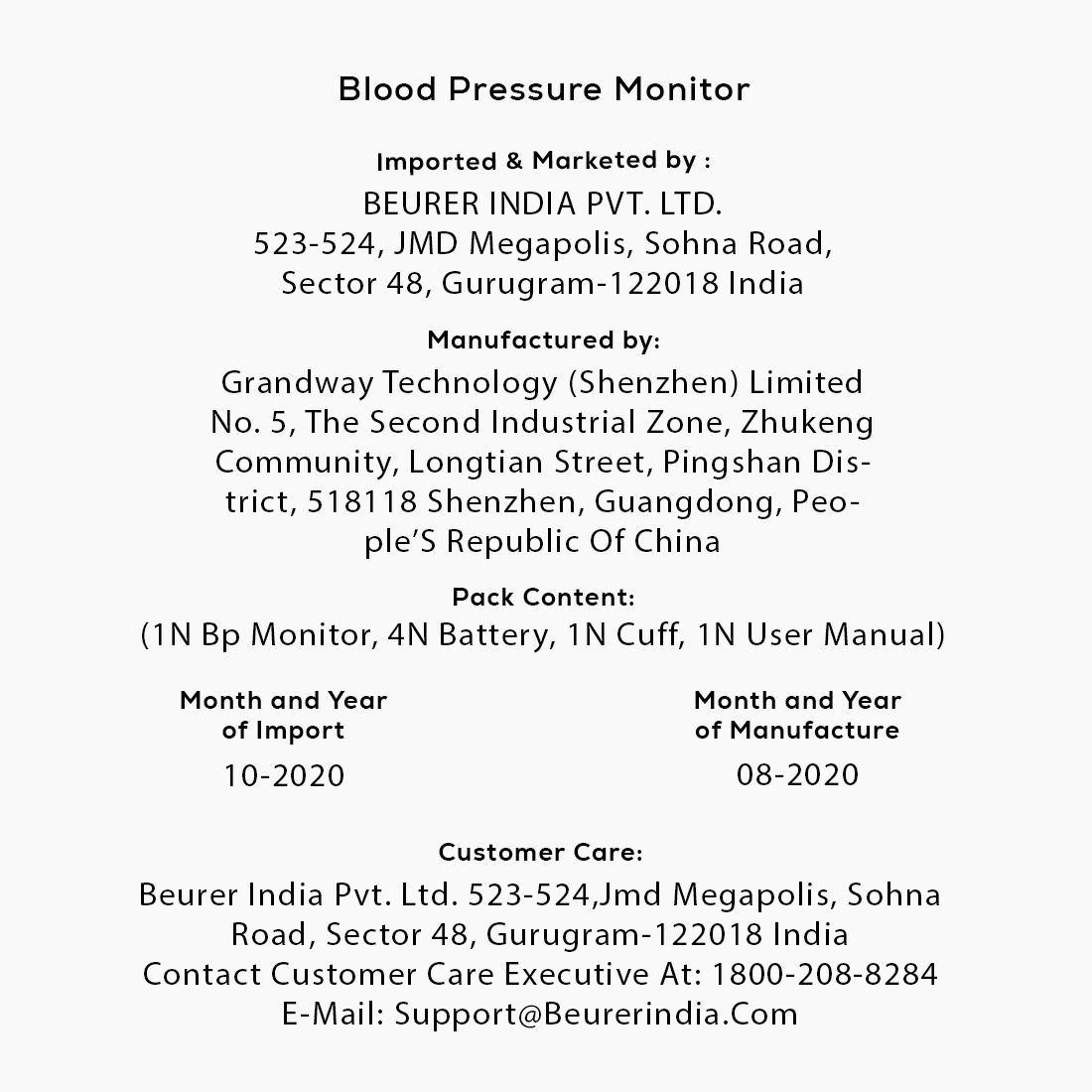 Blood Pressure Monitor